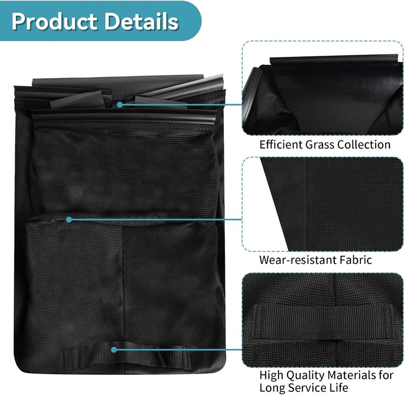 Bularie 115-4664 Grass Bag Compatible with Toro 22" Lawn Mower 20330 20331 20331C 20339, Grass Catcher Assembly for to ro Model 20350 20351 20361 20370 20371 20377, No Frame - Image 2